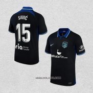 Camiseta Segunda Atletico Madrid Jugador Savic 2022-2023