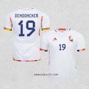 Camiseta Segunda Belgica Jugador Dendoncker 2022