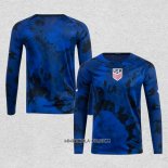Camiseta Segunda Estados Unidos 2022 Manga Larga