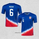 Camiseta Segunda Estados Unidos Jugador Musah 2024