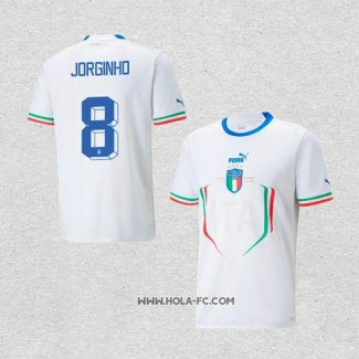 Camiseta Segunda Italia Jugador Jorginho 2022