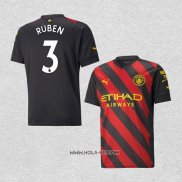 Camiseta Segunda Manchester City Jugador Ruben 2022-2023