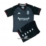 Camiseta Segunda Monaco 2021-2022 Nino