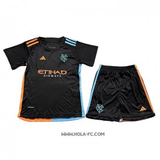 Camiseta Segunda New York City 2024-2025 Nino