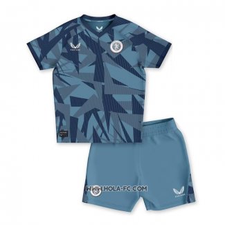 Camiseta Tercera Aston Villa 2023-2024 Nino