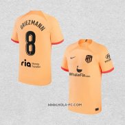 Camiseta Tercera Atletico Madrid Jugador Griezmann 2022-2023
