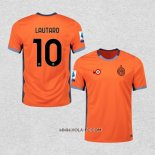 Camiseta Tercera Inter Milan Jugador Lautaro 2023-2024