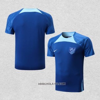 Camiseta de Entrenamiento Atletico Madrid 2022-2023 Azul