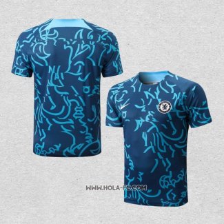 Camiseta de Entrenamiento Chelsea 2022-2023 Azul