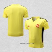 Camiseta de Entrenamiento Flamengo 2022-2023 Amarillo