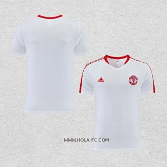 Camiseta de Entrenamiento Manchester United 2023-2024 Blanco