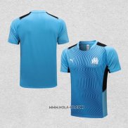 Camiseta de Entrenamiento Olympique Marsella 2021-2022 Azul