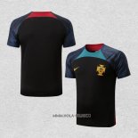 Camiseta de Entrenamiento Portugal 2022-2023 Negro