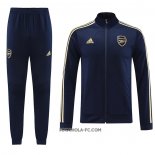 Chandal de Chaqueta del Arsenal 2023-2024 Azul