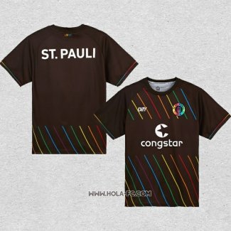 Tailandia Camiseta St. Pauli Special 2023-2024 Marron