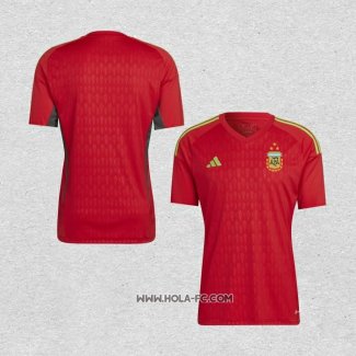 Camiseta Argentina Portero 2022 Rojo