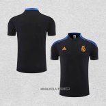 Camiseta Polo del Real Madrid 2022-2023 Negro y Azul