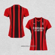 Camiseta Primera AC Milan 2021-2022 Mujer