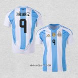 Camiseta Primera Argentina Jugador J.Alvarez 2024