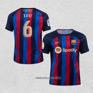 Camiseta Primera Barcelona Jugador Xavi 2022-2023