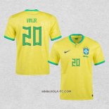 Camiseta Primera Brasil Jugador Vini Jr. 2022