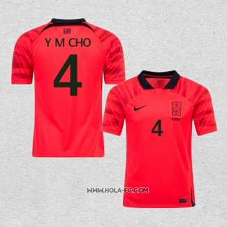 Camiseta Primera Corea del Sur Jugador Cho Yu Min 2022