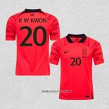 Camiseta Primera Corea del Sur Jugador Kwon Kyung Won 2022