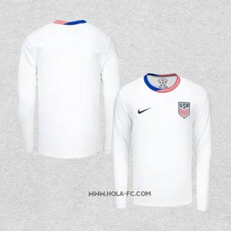 Camiseta Primera Estados Unidos 2024 Manga Larga