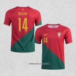 Camiseta Primera Portugal Jugador William 2022