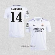 Camiseta Primera Real Madrid Jugador Casemiro 2022-2023