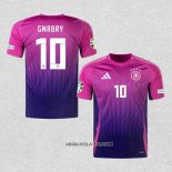 Camiseta Segunda Alemania Jugador Gnabry 2024