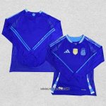 Camiseta Segunda Argentina 2024 Manga Larga