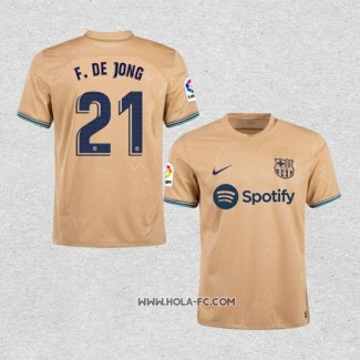 Camiseta Segunda Barcelona Jugador F.De Jong 2022-2023