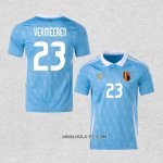 Camiseta Segunda Belgica Jugador Vermeeren 2024