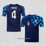 Camiseta Segunda Croacia Jugador Perisic 2022