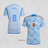 Camiseta Segunda Espana Jugador Koke 2022