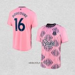 Camiseta Segunda Everton Jugador Doucoure 2022-2023