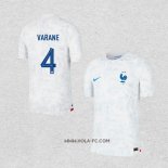 Camiseta Segunda Francia Jugador Varane 2022