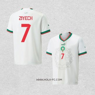 Camiseta Segunda Marruecos Jugador Ziyech 2022