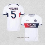 Camiseta Segunda Paris Saint-Germain Jugador Marquinhos 2023-2024