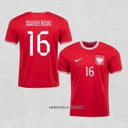 Camiseta Segunda Polonia Jugador Swiderski 2022