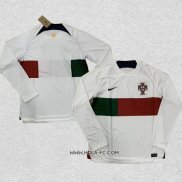 Camiseta Segunda Portugal 2022 Manga Larga