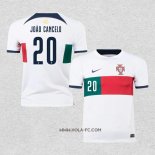 Camiseta Segunda Portugal Jugador Joao Cancelo 2022