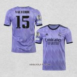 Camiseta Segunda Real Madrid Jugador Valverde 2022-2023