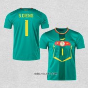 Camiseta Segunda Senegal Jugador S.Dieng 2022