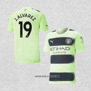 Camiseta Tercera Manchester City Jugador J.Alvarez 2022-2023