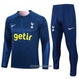 Chandal de Sudadera del Tottenham Hotspur 2023-2024 Nino Azul