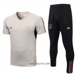 Chandal del Alemania 2022-2023 Manga Corta Gris