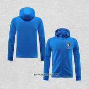 Chaqueta con Capucha del Italia 2022-2023 Azul