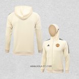 Chaqueta con Capucha del Manchester United 2023-2024 Amarillo